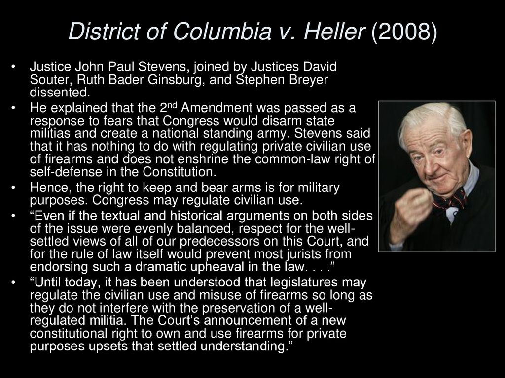 Dc v heller opinion 2025